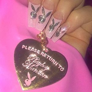 Please Return To Playboy Mansion Necklace